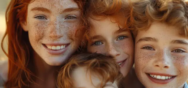 La génétique des cheveux roux : causes, mythes et conseils pour les futurs parents
