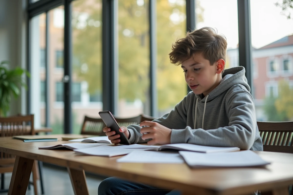 Adolescent explorant l